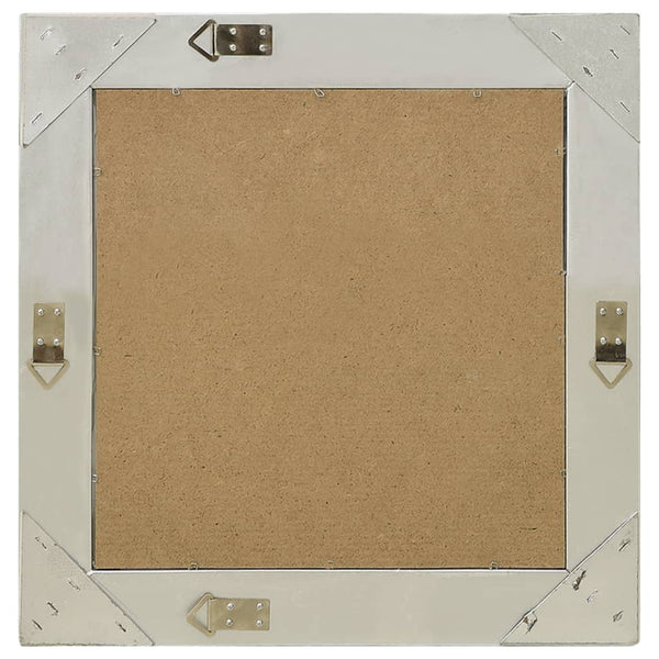 Barocker Wandspiegel Silber Prodmex 50x50cm