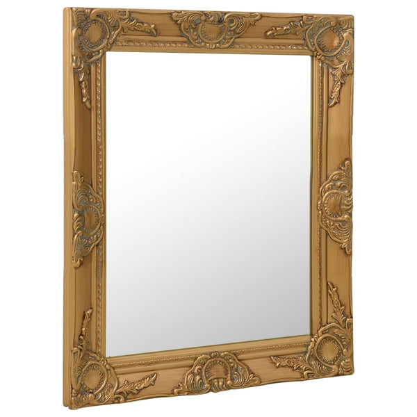 Goldener Wandspiegel Barockstil Prodmex 50x60cm