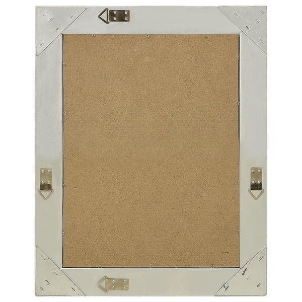 Silberner Wandspiegel im Barockstil Prodmex 50x60cm