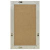 Silber Wandspiegel Barockstil Prodmex 50x80cm