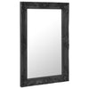 Schwarzer Wandspiegel Barockstil Prodmex 50x80cm