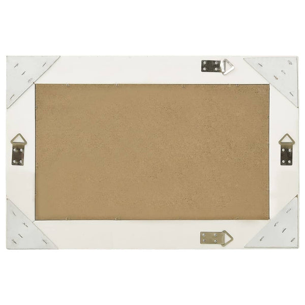 Weißer Wandspiegel Barockstil Prodmex 60x40cm