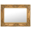 Gold Wandspiegel Barock-Stil Prodmex 60x40cm