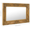 Gold Wandspiegel Barock-Stil Prodmex 60x40cm