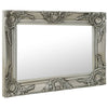 Silber Wandspiegel Barockstil Prodmex 60x40cm