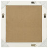 Weißer Wandspiegel Barockstil Prodmex 60x60cm