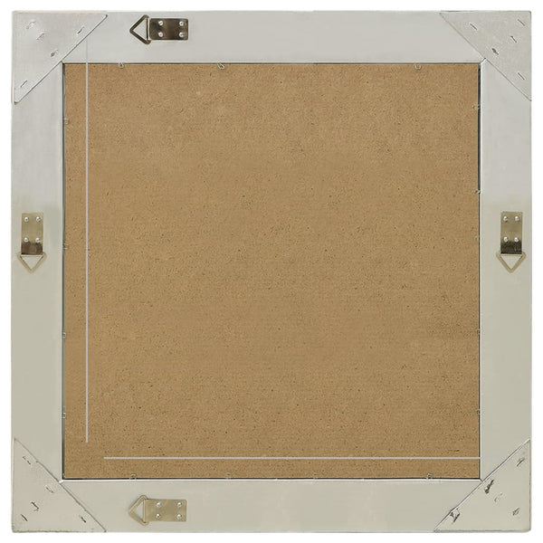 Silberner Wandspiegel im Barockstil Prodmex 60x60cm