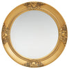 Goldener Wandspiegel im Barockstil Stefania 50cm
