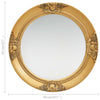 Goldener Wandspiegel im Barockstil Stefania 50cm