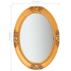 Gold Wandspiegel Barock Stil Stefania 50x70cm