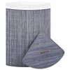 Harmaa bambu kulmapyykkikori Matoes 60 l