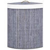 Harmaa bambu kulmapyykkikori Matoes 60 l