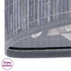 Harmaa bambu kulmapyykkikori Matoes 60 l