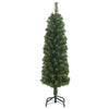 Grüner, schmaler künstlicher Weihnachtsbaum mit Ständer Ibike 150cm (PVC)