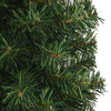 Grüner, schmaler künstlicher Weihnachtsbaum mit Ständer Ibike 150cm (PVC)