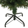 Grüner, schmaler künstlicher Weihnachtsbaum mit Ständer Ibike 150cm (PVC)
