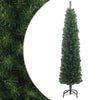 Grüner schlanker künstlicher Weihnachtsbaum mit Ständer Ibike 180cm (PVC)