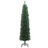 Grüner schlanker künstlicher Weihnachtsbaum mit Ständer Ibike 180cm (PVC)