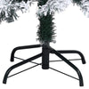 Grüner künstlicher Weihnachtsbaum mit Raureif Mahomed 240cm (PVC)