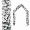 Grüner Weihnachtskranz Muazil 5 m (mit Reif PVC)