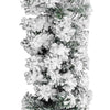 Grüner Weihnachtskranz Muazil 5 m (mit Reif PVC)