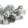 Grüner Weihnachtskranz Muazil 5 m (mit Reif PVC)