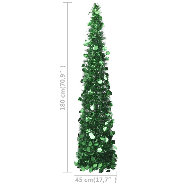 Grüner Pop-up Kunstweihnachtsbaum Almira 180cm (Haustier)