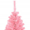Rosa künstlicher Weihnachtsbaum mit Ständer Pasaj 150cm (PVC)