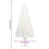 Weißer künstlicher Weihnachtsbaum naturgetreue Nadeln Rodrique 120cm