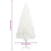Künstlicher Weihnachtsbaum Rodrique, 240 cm, weiß, täuschend echt aussehende Nadeln