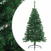 Grüner halber künstlicher Weihnachtsbaum auf Ständer Agr 150cm (PVC)