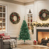 Grüner halber künstlicher Weihnachtsbaum auf Ständer Agr 150cm (PVC)