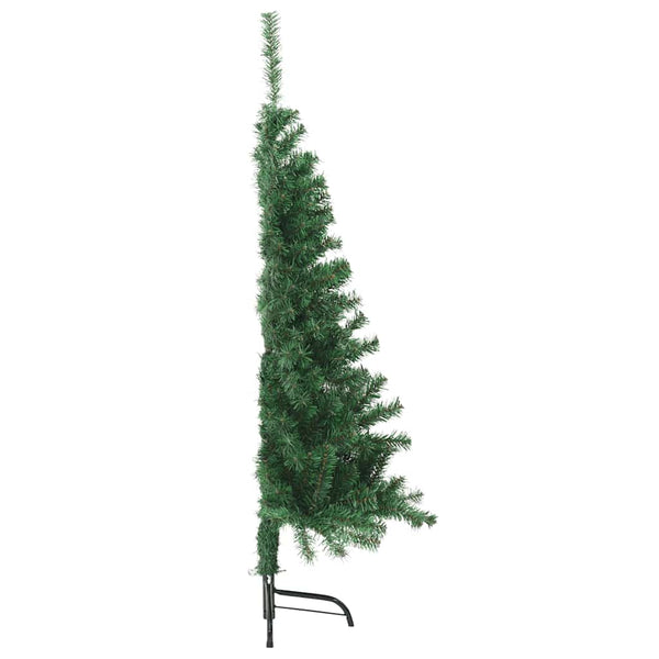 Grüner halber künstlicher Weihnachtsbaum auf Ständer Agr 150cm (PVC)