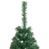 Grüner halber künstlicher Weihnachtsbaum auf Ständer Agr 150cm (PVC)