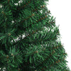Grüner halber künstlicher Weihnachtsbaum auf Ständer Agr 150cm (PVC)