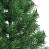 Künstlicher halber Weihnachtsbaum Agr, grün, mit Ständer, 210cm (PVC)