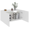 Weißer Wandschrank Radegunde 80x39x40cm (Holz)