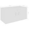 Weißer Wandschrank Radegunde 80x39x40cm (Holz)