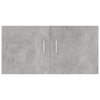Wandschrank Radegunde 80x39x40cm betongrau (Holz)