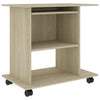 Sonoma-Eiche Computertisch Tasita 80x50x75cm (Holz)