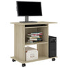 Sonoma-Eiche Computertisch Tasita 80x50x75cm (Holz)