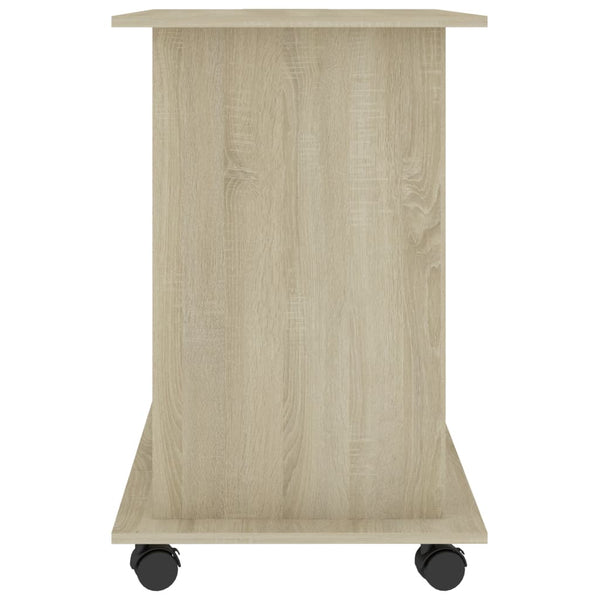 Sonoma-Eiche Computertisch Tasita 80x50x75cm (Holz)