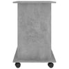 Computertisch aus Betongrau Tasita 80x50x75cm (Holz)