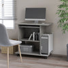 Computertisch aus Betongrau Tasita 80x50x75cm (Holz)