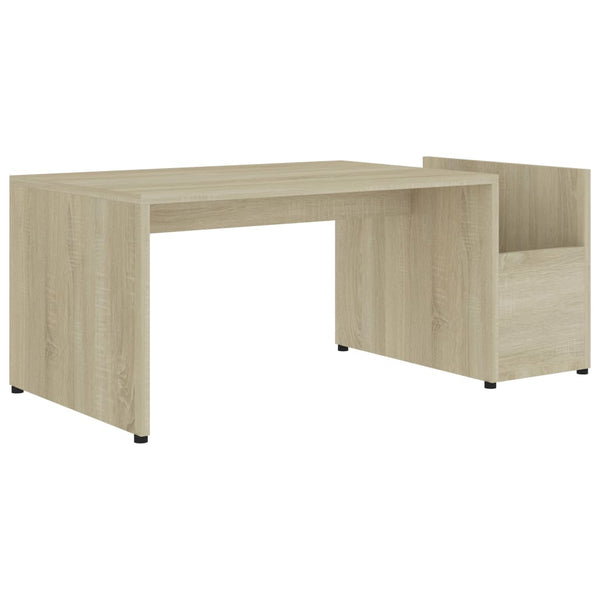 Sonoma-Eiche Couchtisch Sevilla 90x45x35cm (Spanplatte)