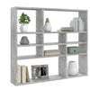 Betoninharmaa seinähylly Ispasia 90x16x78cm (puinen)