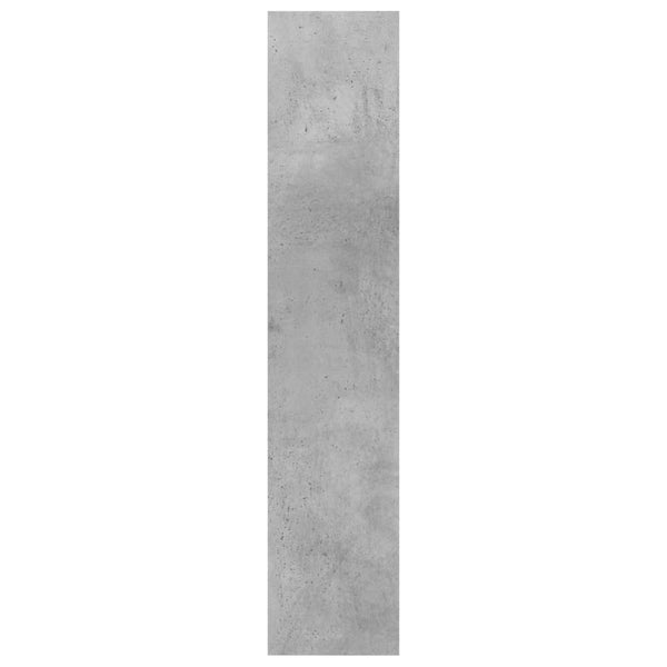 Betoninharmaa seinähylly Ispasia 90x16x78cm (puinen)