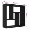Schwarzes Wandregal Gricore 45,1x16x45,1cm (Holz)