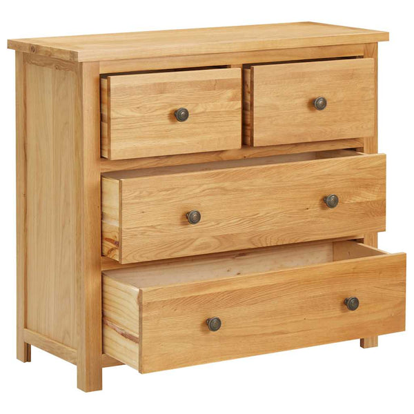 Kommode Terzi 80x35x75cm (Eiche)