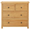 Kommode Terzi 80x35x75cm (Eiche)